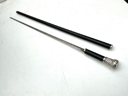 VICTORIAN GENTLEMANS WALKINGSWORD STICK