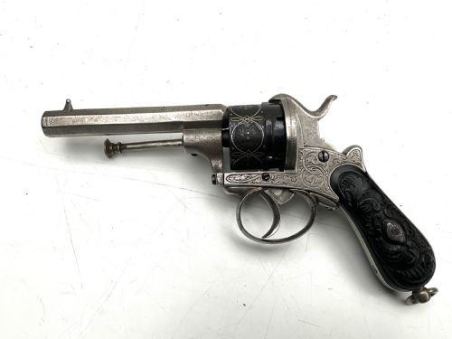 REVOLVER PINFIRE 9M 1850'S - ADDITIONAL PHOTO 5