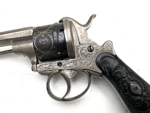 REVOLVER PINFIRE 9M 1850'S - ADDITIONAL PHOTO 8