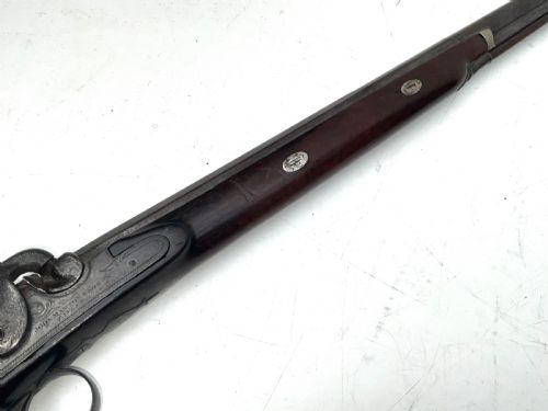 BLACK POWDER PERCUSSION FOWLER BY JOHN MANTON SON - ADDITIONAL PHOTO 4