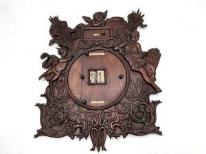 CALENDAR OAK CARVED 18TH CENTURY