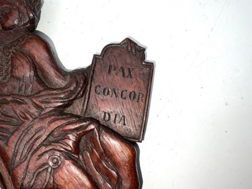 CALENDAR OAK CARVED 18TH CENTURY - ADDITIONAL PHOTO 10