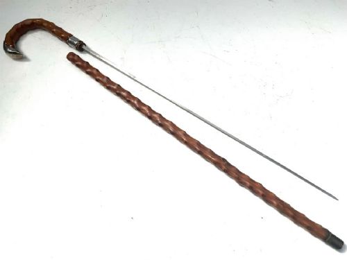 GENTS WALKING STICK SWORD STICK