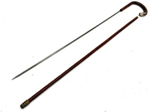 GENTS PARTRIDGE WOOD WALKINGSWORD STICK - ADDITIONAL PHOTO 11