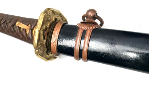 JAPANESE OFFICERS MILITARY 2WW SWORD - ADDITIONAL PHOTO 3