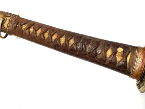 JAPANESE OFFICERS MILITARY 2WW SWORD - ADDITIONAL PHOTO 4