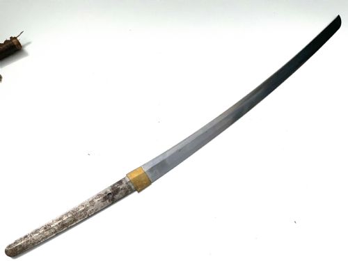 JAPANESE OFFICERS MILITARY 2WW SWORD - ADDITIONAL PHOTO 9