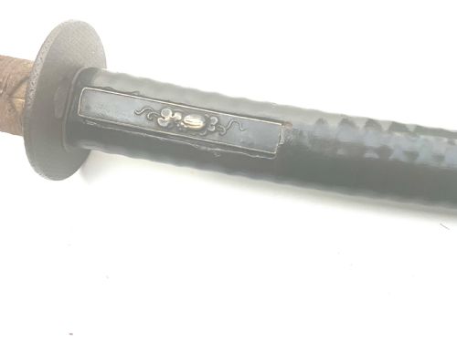 WAKIZASHI MOUNTING EDO PERIOD SAMURAI SHORT SWORD - ADDITIONAL PHOTO 3