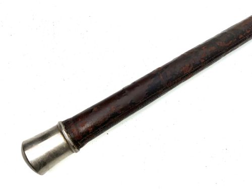 MASONIC GENTLEMANS WALKING STICK WITH CONCEALED MASONIC SWORD - ADDITIONAL PHOTO 1