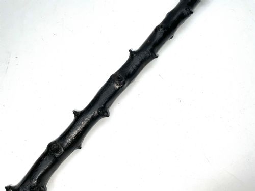 IRISH BLACKTHORN WALKING STICK SWORD STICK HAMMER HEAD GRIP - ADDITIONAL PHOTO 2