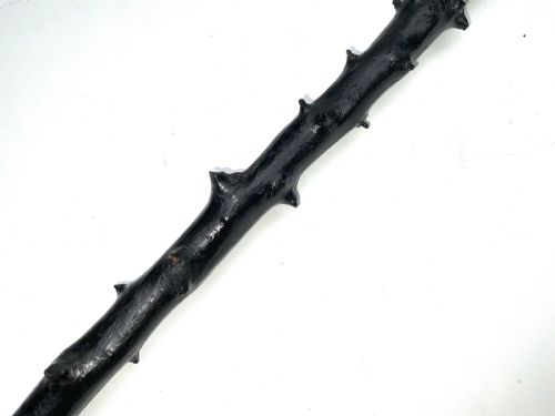 IRISH BLACKTHORN WALKING STICK SWORD STICK HAMMER HEAD GRIP - ADDITIONAL PHOTO 5