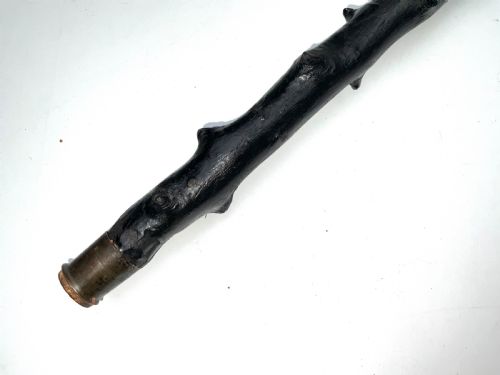 IRISH BLACKTHORN WALKING STICK SWORD STICK HAMMER HEAD GRIP - ADDITIONAL PHOTO 7