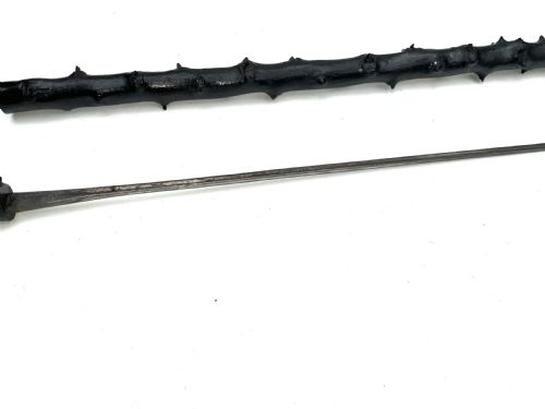 IRISH BLACKTHORN WALKING STICK SWORD STICK HAMMER HEAD GRIP - ADDITIONAL PHOTO 16