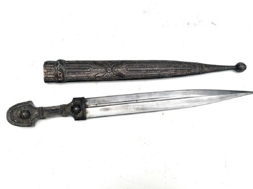 19th-century Caucasian Kindjal Dagger