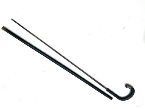 GENTS EBONY WALKING STICK SWORD STICK