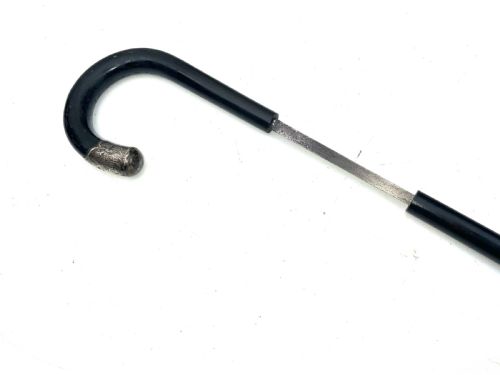 GENTS EBONY WALKING STICK SWORD STICK - ADDITIONAL PHOTO 6