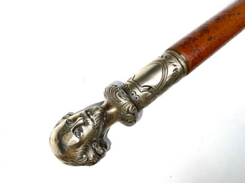 IMPERIAL GERMANY MILITARY OFFICERS WALKING STICK SWORD STICK - ADDITIONAL PHOTO 2