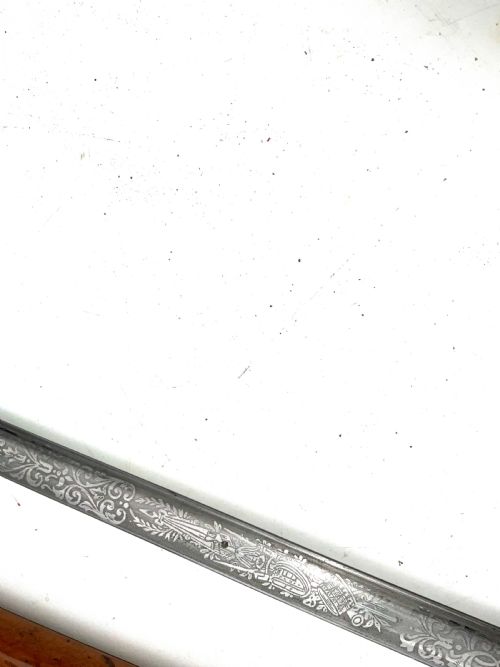 IMPERIAL GERMANY MILITARY OFFICERS WALKING STICK SWORD STICK - ADDITIONAL PHOTO 11