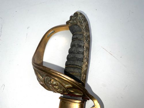 GERMAN NAVAL OFFICERS PRESENTATION SWORD - ADDITIONAL PHOTO 5