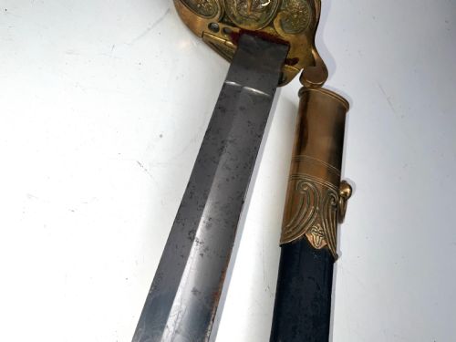 GERMAN NAVAL OFFICERS PRESENTATION SWORD - ADDITIONAL PHOTO 10