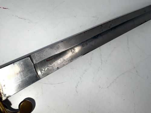 GERMAN NAVAL OFFICERS PRESENTATION SWORD - ADDITIONAL PHOTO 14