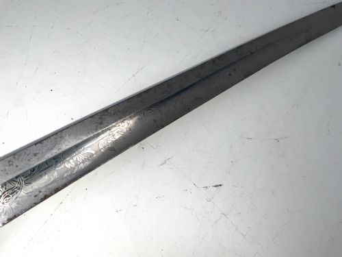 GERMAN NAVAL OFFICERS PRESENTATION SWORD - ADDITIONAL PHOTO 16