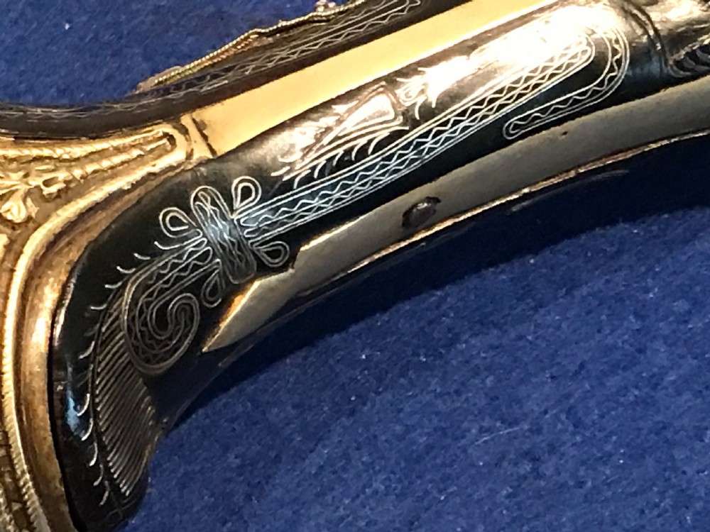 Flintlock pistol Georgian  View V