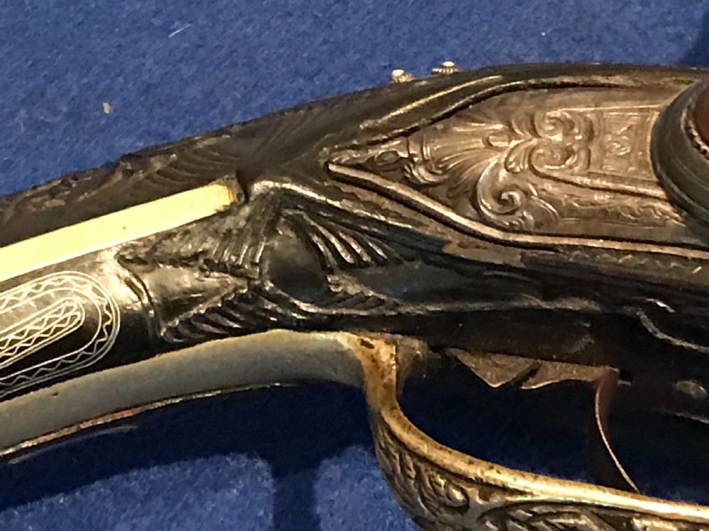 Flintlock pistol Georgian  View VI