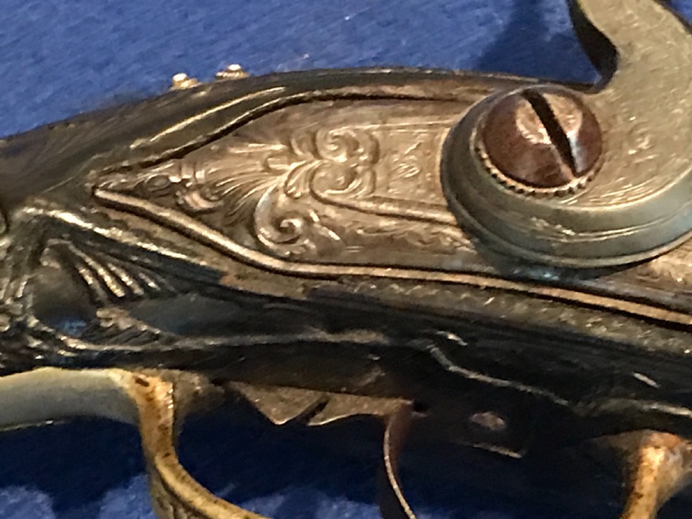 Flintlock pistol Georgian  View VII