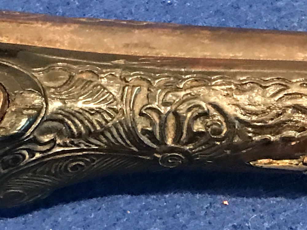 Flintlock pistol Georgian  View XI