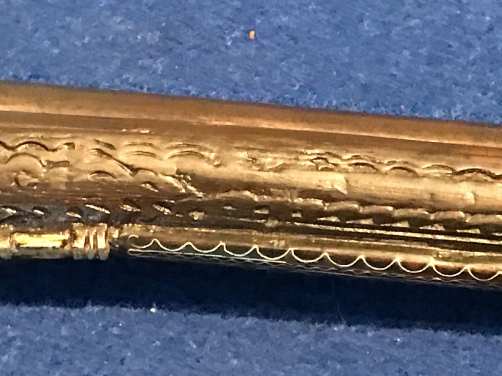 Flintlock pistol Georgian  View XIII