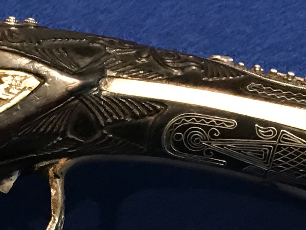 Flintlock pistol Georgian  View XIX