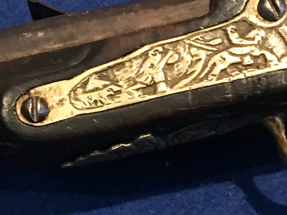 Flintlock pistol Georgian  View XXI