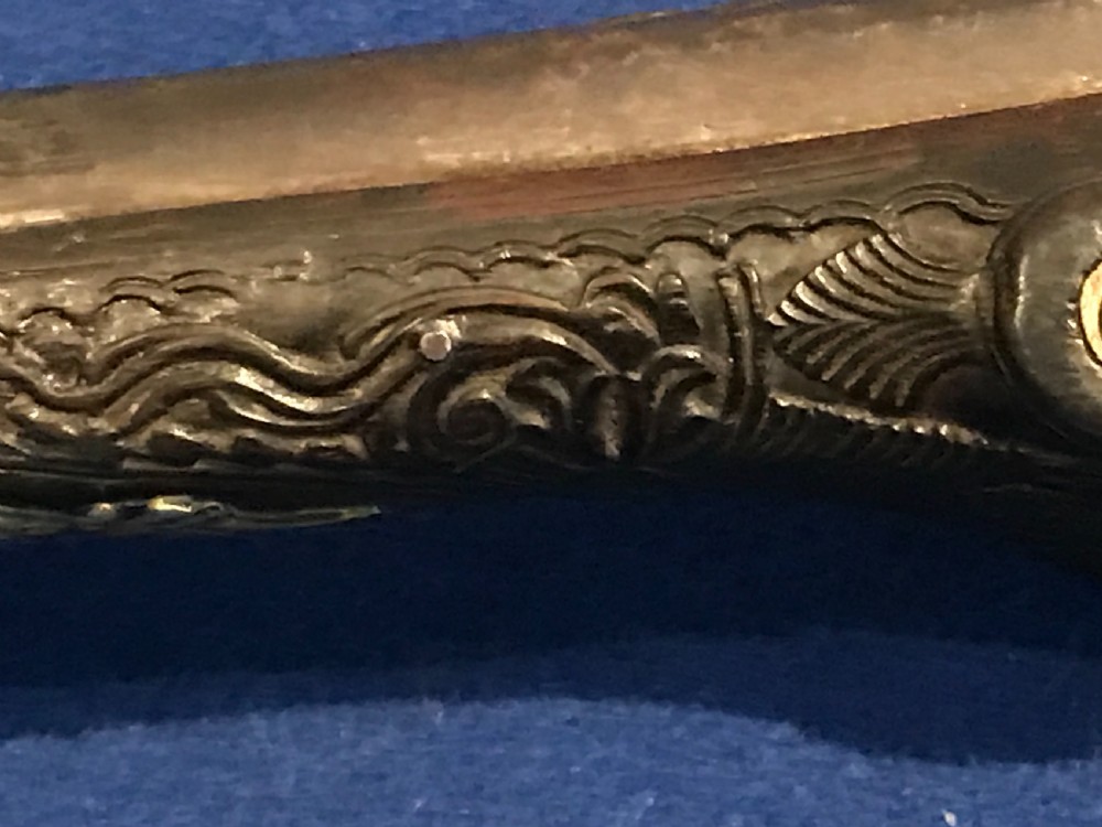 Flintlock pistol Georgian  View XXII