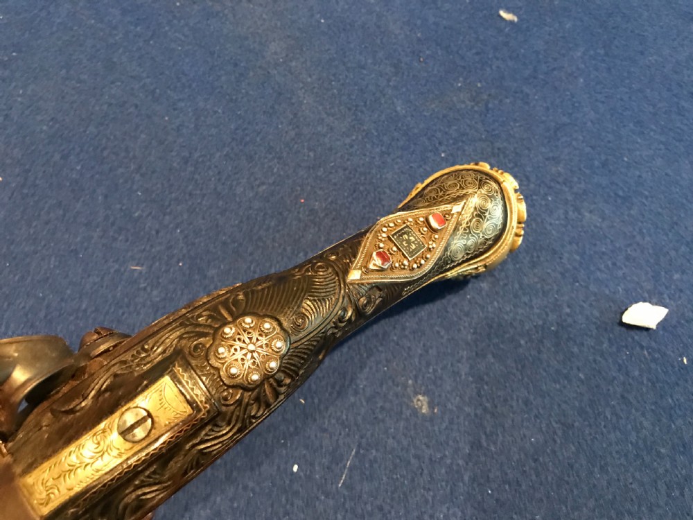 Flintlock pistol Georgian  View XXX