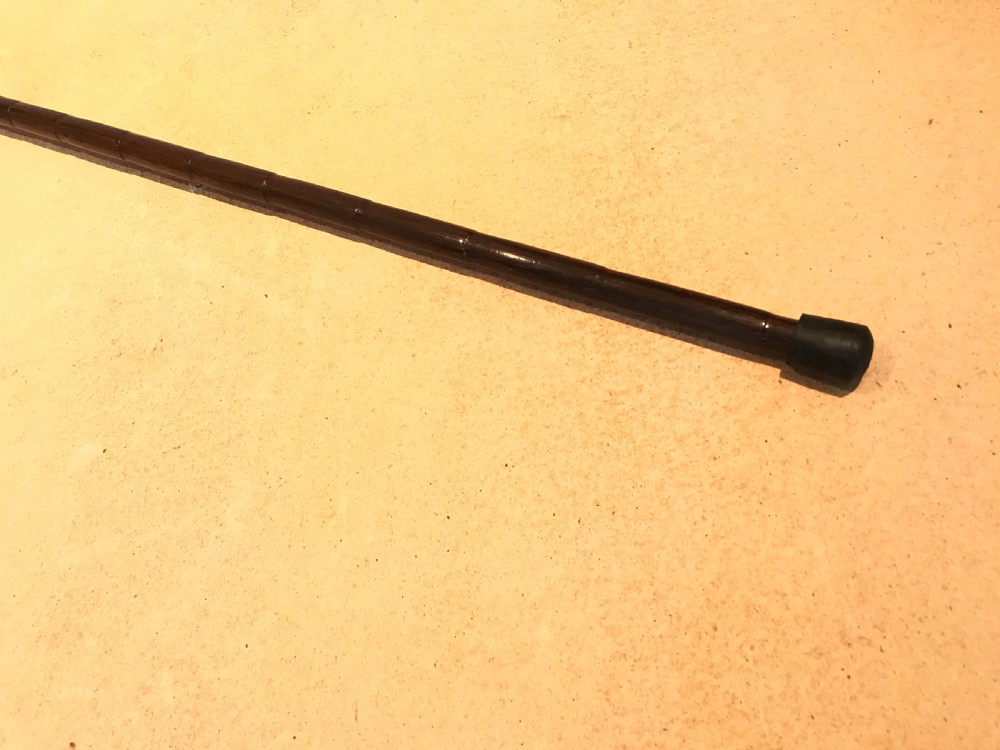 Gentleman’s walking stick sword stick with silver mount & horn handle  View III