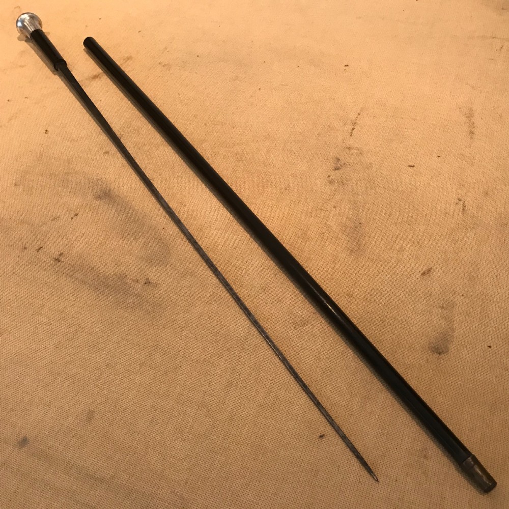 Gentleman’s walking stick sword stick by Kendall of London  View IV