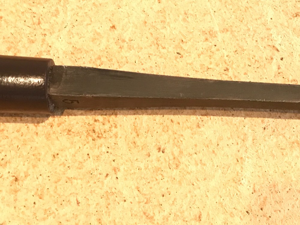 French silver handle gentleman’s walking stick sword stick  View X