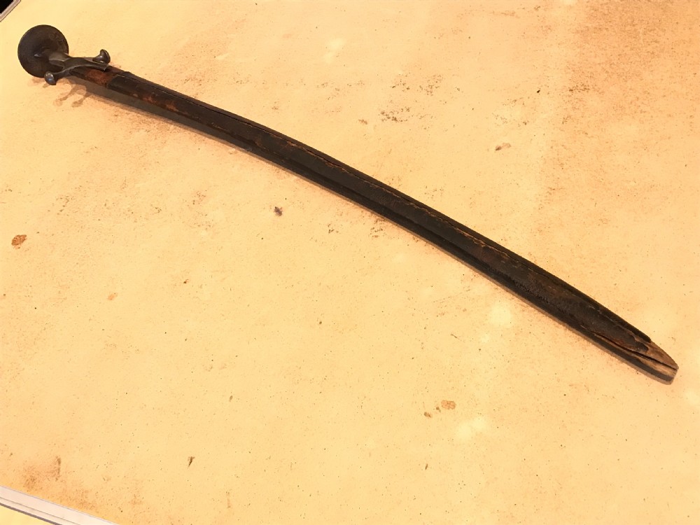 Indian Talwar sword and  scabbard 19th century   