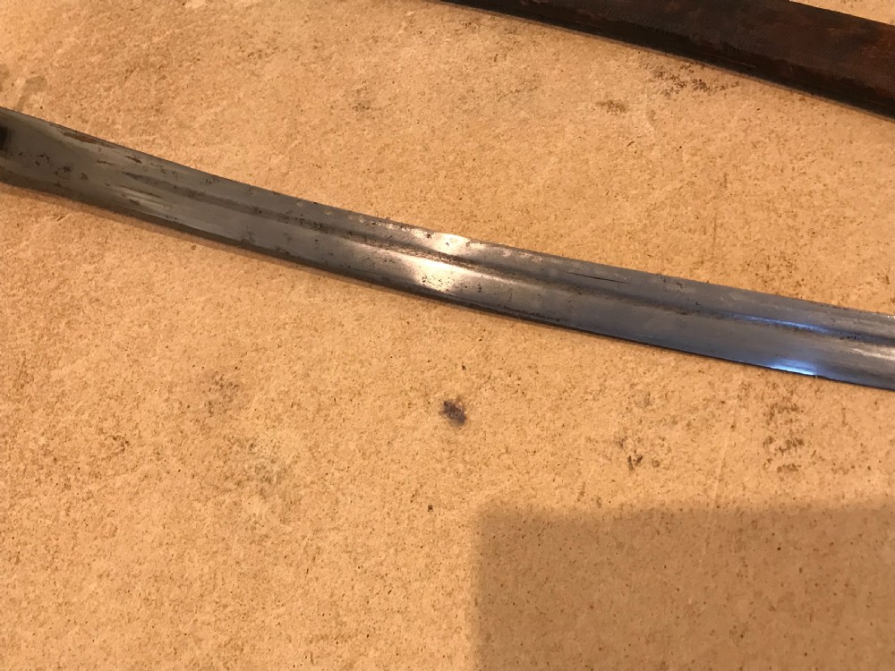 Indian Talwar sword and  scabbard 19th century    View VI