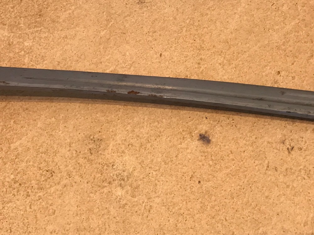 Indian Talwar sword and  scabbard 19th century    View IX