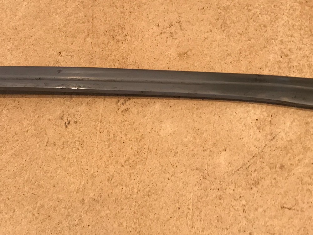 Indian Talwar sword and  scabbard 19th century    View X