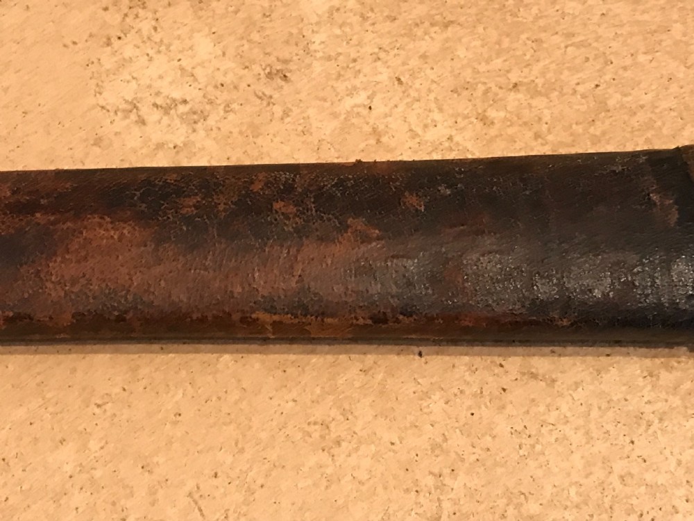 Indian Talwar sword and  scabbard 19th century    View XVI