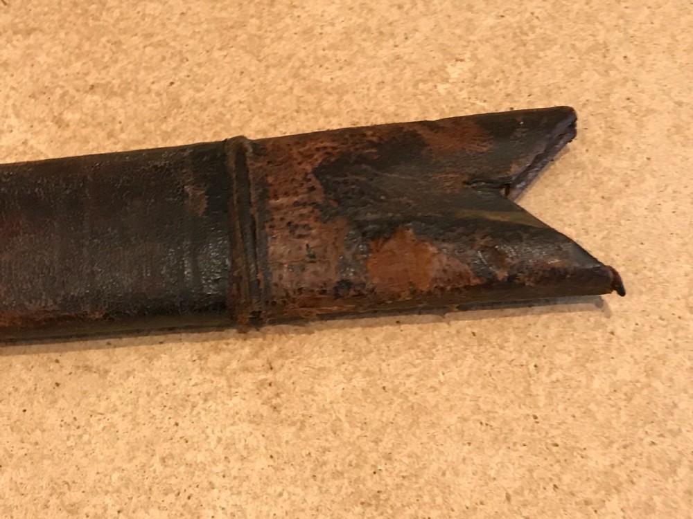 Indian Talwar sword and  scabbard 19th century    View XVII