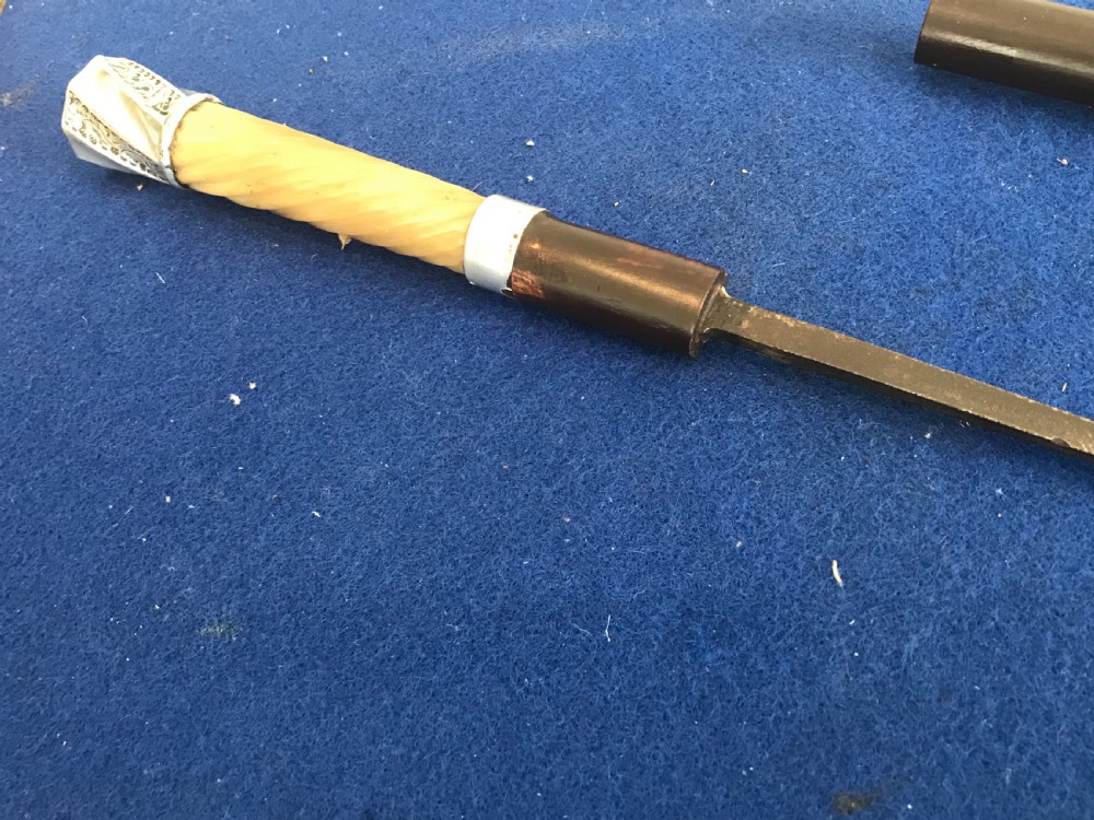 Late Victorian Gentleman’s walking stick sword stick  View X