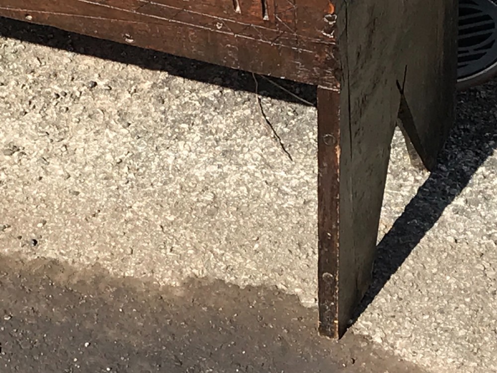 Oak 18th century coffer View VII