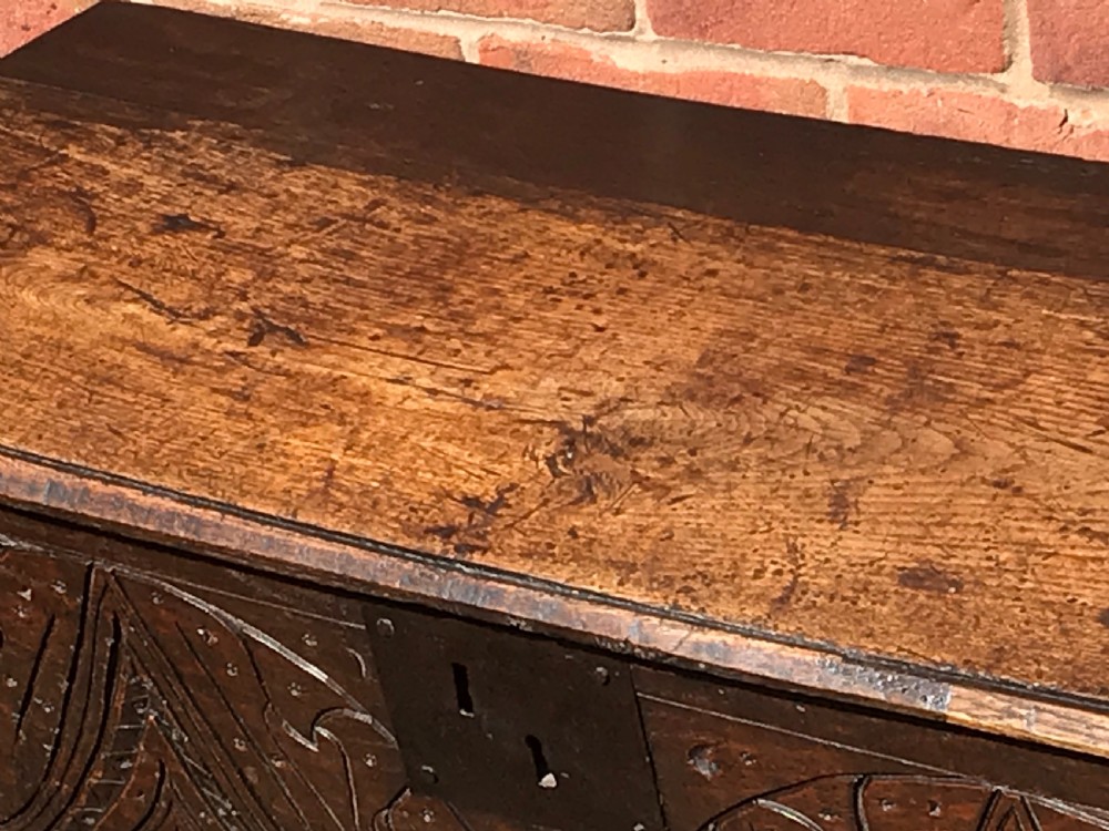 Oak 18th century coffer View IX