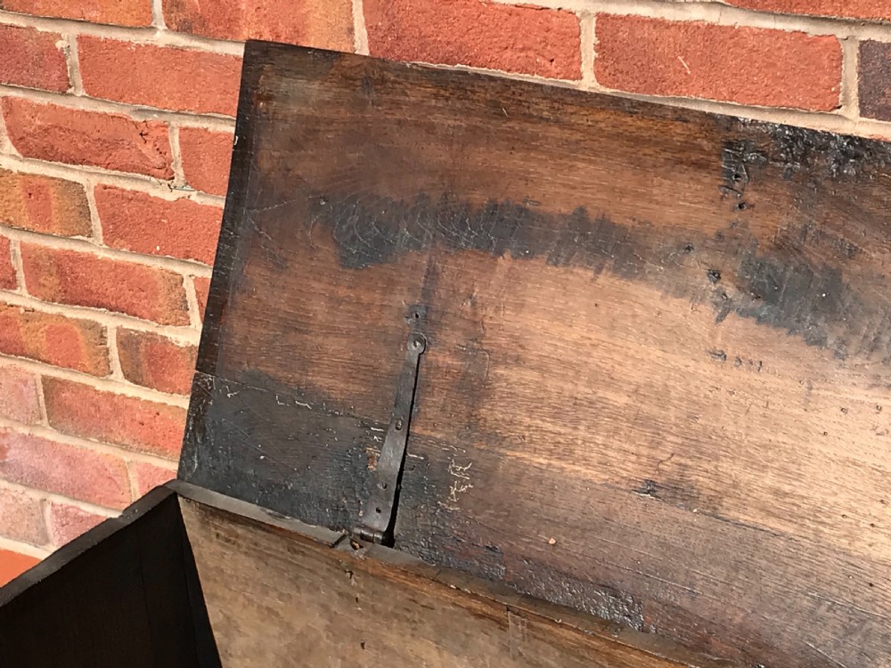 Oak 18th century coffer View XIV