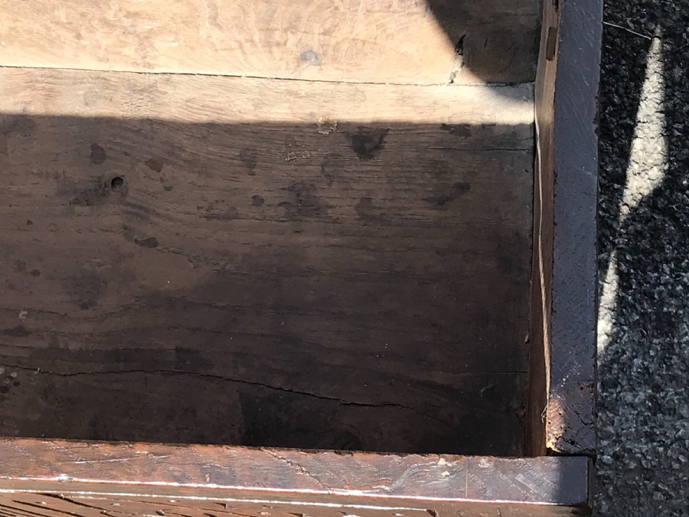 Oak 18th century coffer View XVII