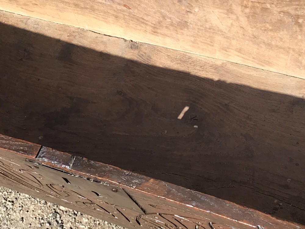 Oak 18th century coffer View XVIII